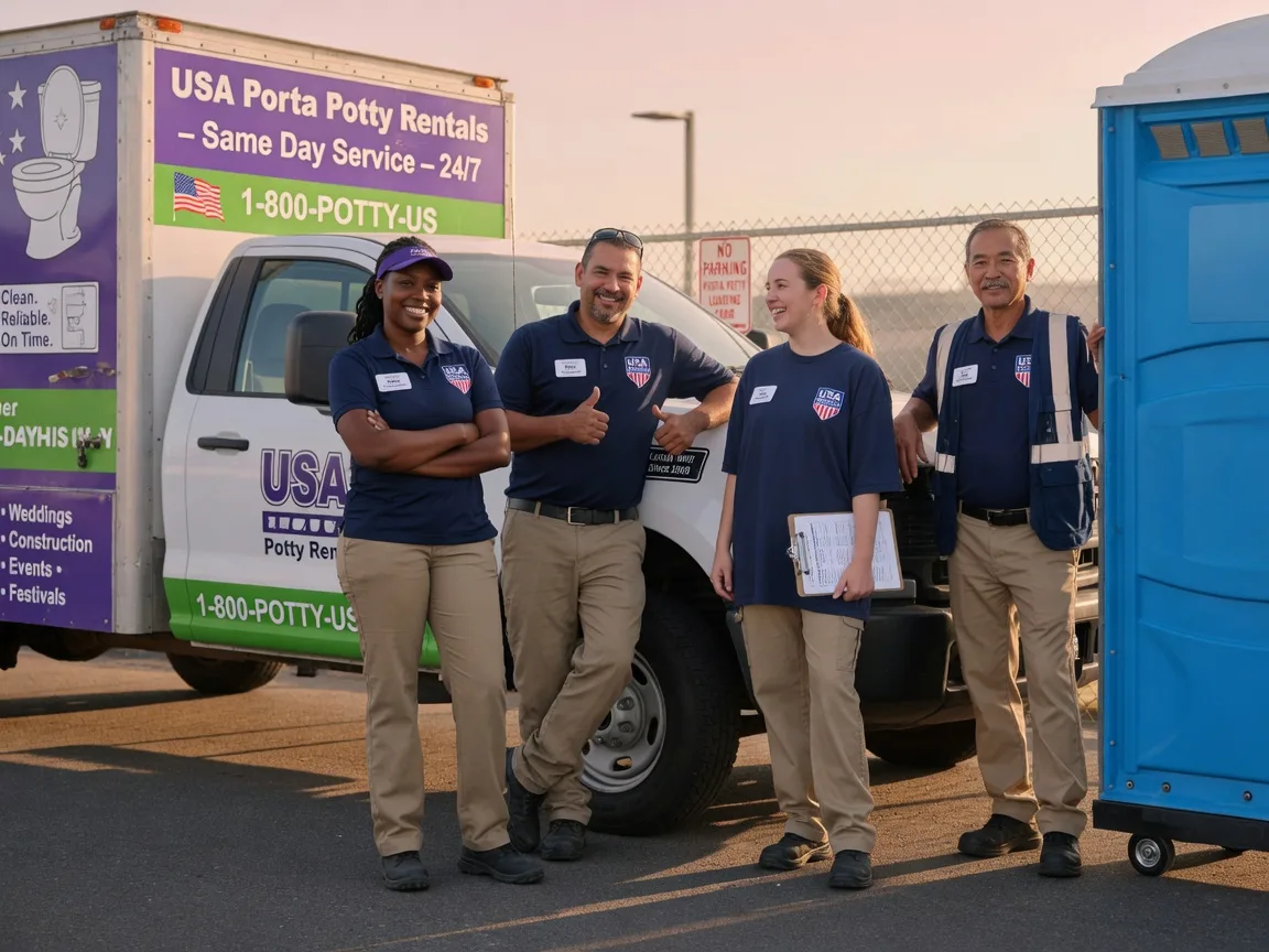 Porta Potty Rental company in Milford, TX